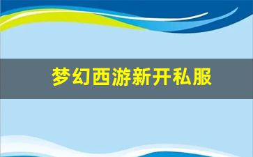 梦幻西游网页版：梦幻西游新开私服 (2)