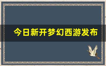 今日新开梦幻西游发布网(今日新开梦幻西游