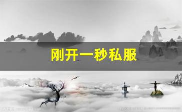 刚开一秒私服(刚开一秒手游传奇发布网) 